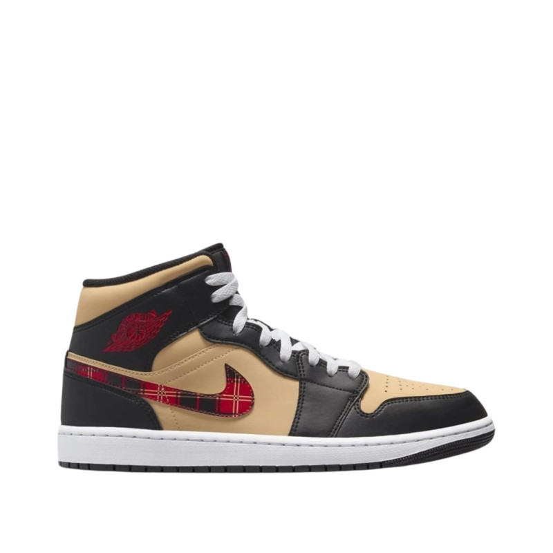 Кросівки Air Jordan 1 Mid “Tartan Swoosh”