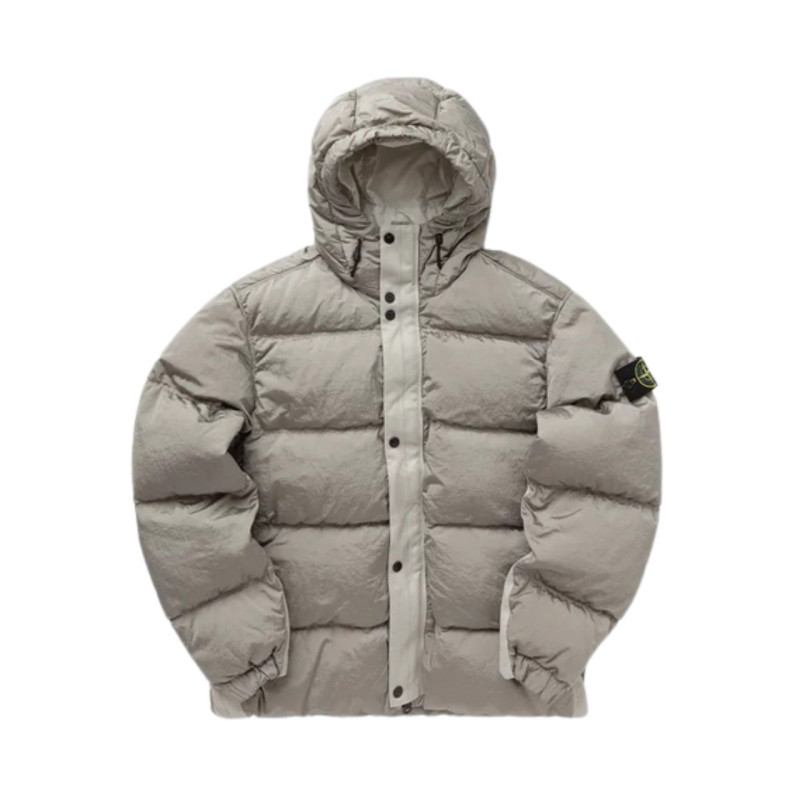 Пуховик чоловічий Stone Island Crinkled ECONYL® regenerated nylon jacket