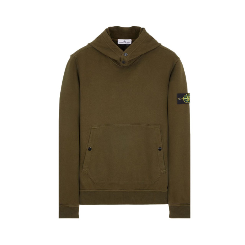 Худі Stone Island Logo Hoodie Olive 791561720-V0058