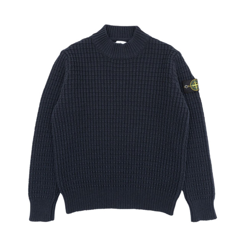 Светр Stone Island wool check stitch sweater 8115537D5 V0020