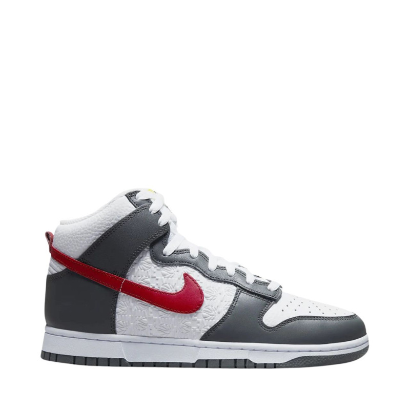 Кросівки чоловічі Nike Dunk High Retro Grey/White FD0668-001