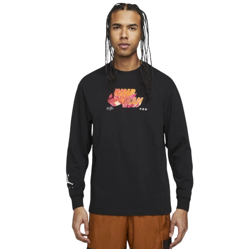 Світшот чоловічий Air Jordan M J Jmpmn Stmt 85 Ls Crew Black Dh8806-010
