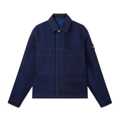 Куртка Stone Island Coach jacket with chest pockets and rinsed finish K2S15Q100027 S0J17 V201