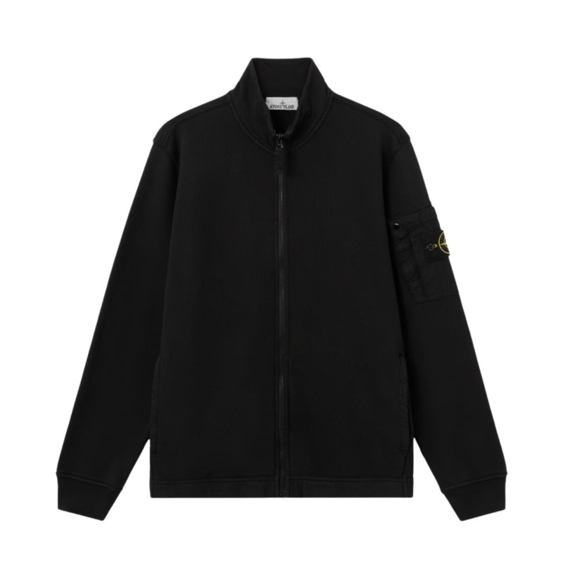 Zip толстовка Stone Island Black L1S156100018 S0410 V0029