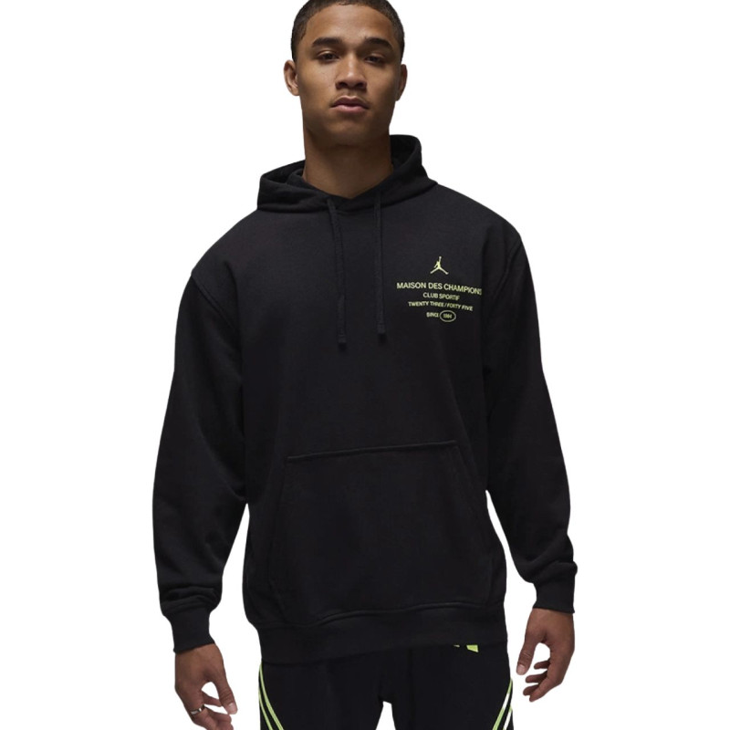 Худі чоловіче Air Jordan Sport Dri-Fit Fleece Pullover Hoodie Black FV8610-010