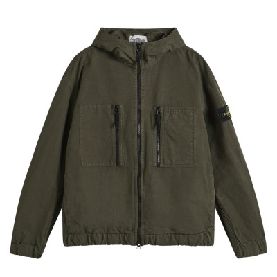 Куртка Stone Island Organic Cotton Ripstop Comfort-Fit Hooded Overshirt L2S151200011 S0211 V0078