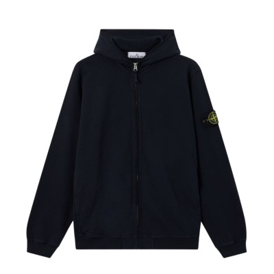 Толстовка Stone Island Regular Fit Track Jacket with Seasonal Pocket Cotton Fleece L1S156100032S0060 V0020