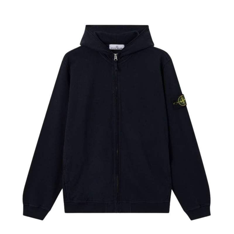 Толстовка Stone Island Regular Fit Track Jacket with Seasonal Pocket Cotton Fleece L1S156100032S0060 V0020