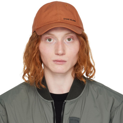 Кепка Stone Island Orange Bonded Cap