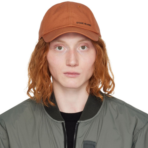 Кепка Stone Island Orange Bonded Cap