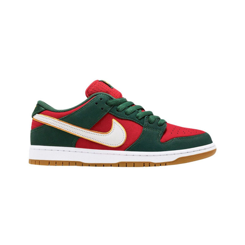 Кросівки чоловічі Nike Sb Dunk Low Pro Green/Red FZ1287-300