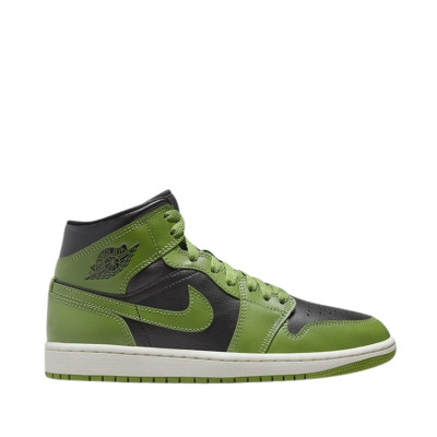 Кросівки жіночі Nike Air Jordan 1 Mid Green Bq6472-031