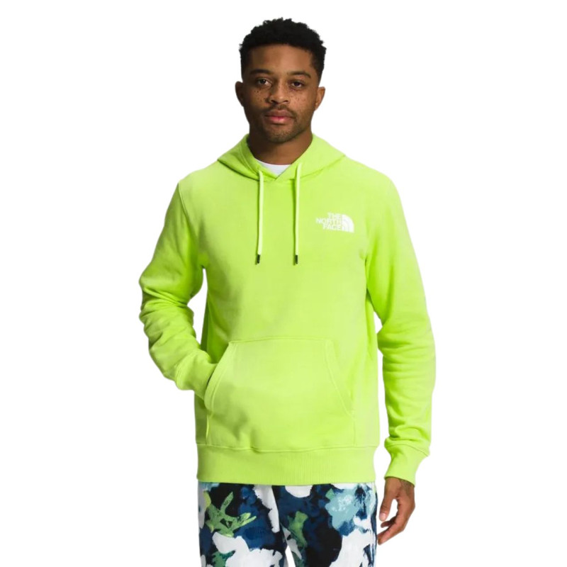 Толстовка The North Face Box Nse Pullover Hoodie neon green